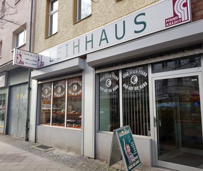 Leihhaus Berlin Moabit Goebel Barkredit